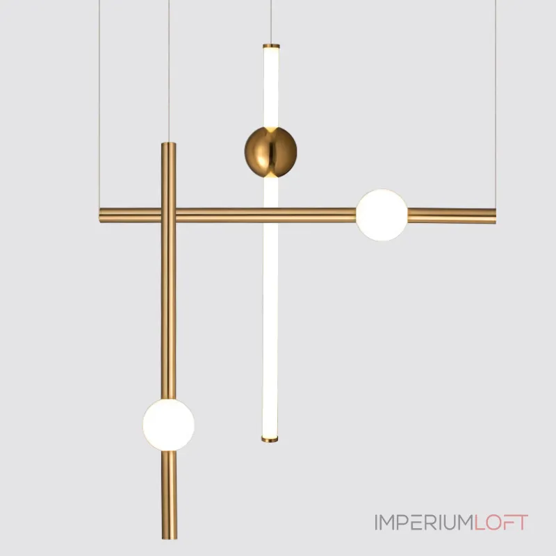 Подвесной светильник broom ORION GLOBE LIGHT gold D L600 современного дизайна от ImperiumLoft Подвесной светильник broom ORION GLOBE LIGHT gold D L600 современного дизайна от ImperiumLoft