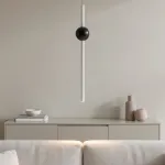 Подвесной светильник broom ORION GLOBE LIGHT Black A L900 современного дизайна от ImperiumLoft