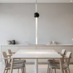 Подвесной светильник broom ORION GLOBE LIGHT Black A L900 современного дизайна от ImperiumLoft