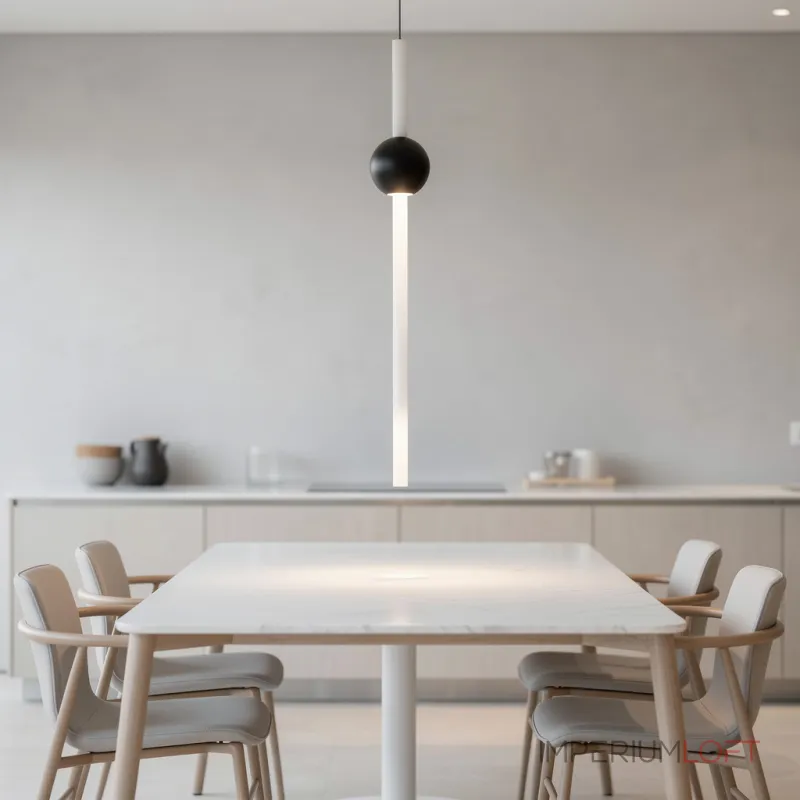 Подвесной светильник broom ORION GLOBE LIGHT Black A L900 современного дизайна от ImperiumLoft Подвесной светильник broom ORION GLOBE LIGHT Black A L900 современного дизайна от ImperiumLoft