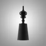 Подвесной светильник Josephine Pendant Lights D23 Black с плафоном оригинальной формы от ImperiumLoft