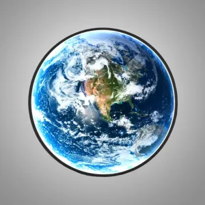 Настенный светильник COSMOS EARTH D60
