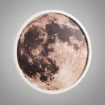 Настенный светильник COSMOS B ЛУНА D100 Трёхцветный свет в космической теме от ImperiumLoft