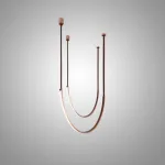 Подвесной светильник ASGEIR Brown L40 + L60