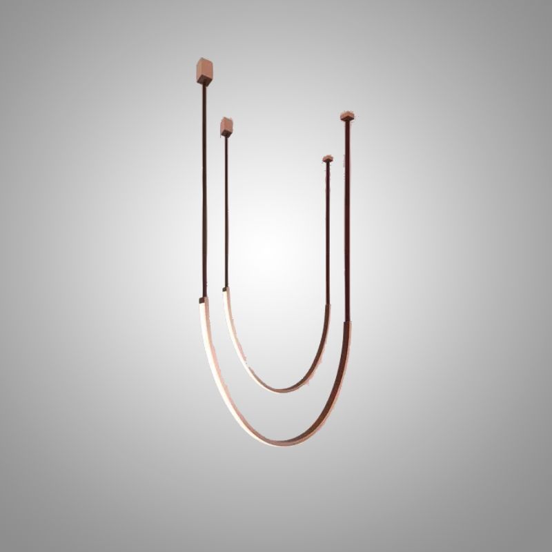 Подвесной светильник ASGEIR Brown L40 + L60 Подвесной светильник ASGEIR Brown L40 + L60