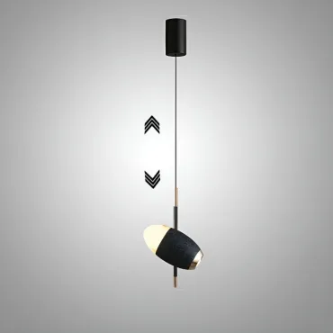 Подвесной светильник MONKEY Black с лифтом