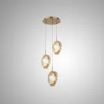 Подвесной светильник OFFE P3 Gold Disk
