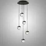 Подвесной светильник PERRY P5 Black Disk