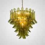 Люстра LOBBY GREEN H128 со стеклянными плафонами от ImperiumLoft