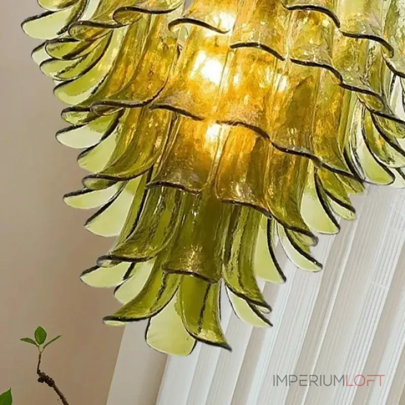 Люстра LOBBY GREEN H128 со стеклянными плафонами от ImperiumLoft Люстра LOBBY GREEN H128 со стеклянными плафонами от ImperiumLoft
