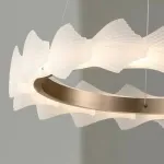 Кольцевые люстры и светильники NIAL RING D50