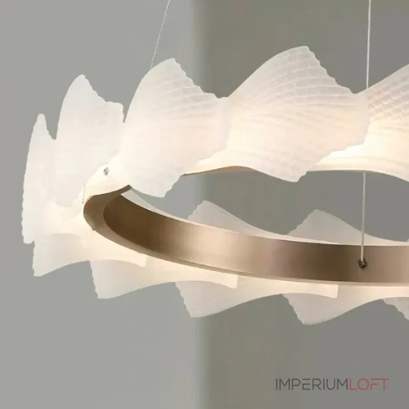 Кольцевые люстры и светильники NIAL RING D50