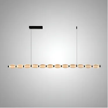 Реечный, рядный светильник CARA ELLIPSE LONG L126 Black Реечный, рядный светильник CARA ELLIPSE LONG L126 Black