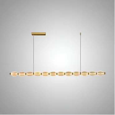 Реечный, рядный светильник CARA ELLIPSE LONG L147 Gold Реечный, рядный светильник CARA ELLIPSE LONG L147 Gold