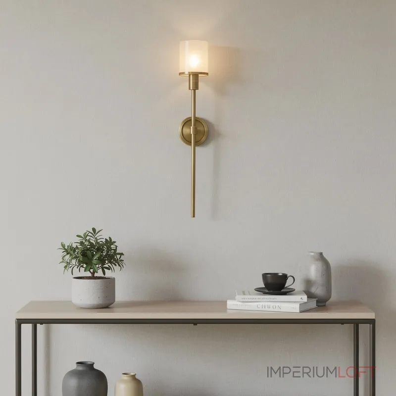 Настенный светильник Aurel Bronze со стеклянным плафоном ImperiumLoft Настенный светильник Aurel Bronze со стеклянным плафоном ImperiumLoft