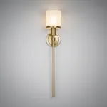 Настенный светильник Aurel Bronze со стеклянным плафоном ImperiumLoft