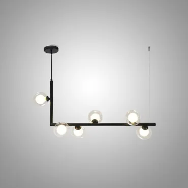 Подвесной светильник LINDA LONG P6 Black Double Подвесной светильник LINDA LONG P6 Black Double