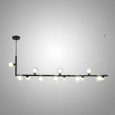 Подвесной светильник LINDA LONG P13 Black Double Подвесной светильник LINDA LONG P13 Black Double