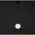 Подвесной светильник EKER Black c оригинальным плафоном от ImperiumLoft