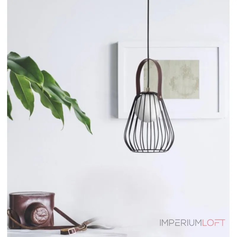 Подвесной светильник EKER Black c оригинальным плафоном от ImperiumLoft Подвесной светильник EKER Black c оригинальным плафоном от ImperiumLoft