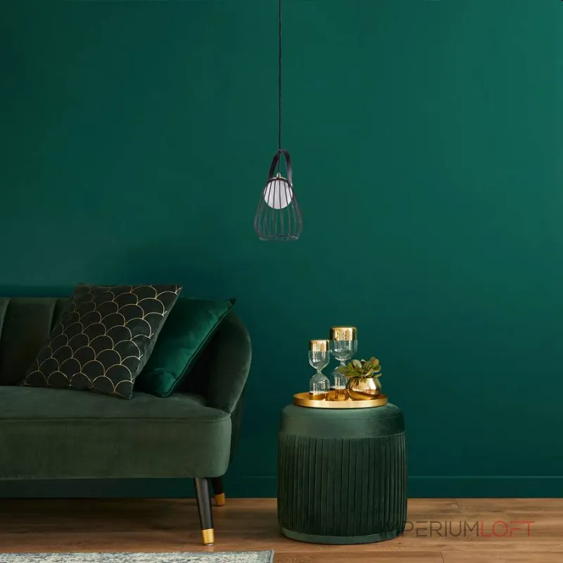 Подвесной светильник EKER Black c оригинальным плафоном от ImperiumLoft Подвесной светильник EKER Black c оригинальным плафоном от ImperiumLoft