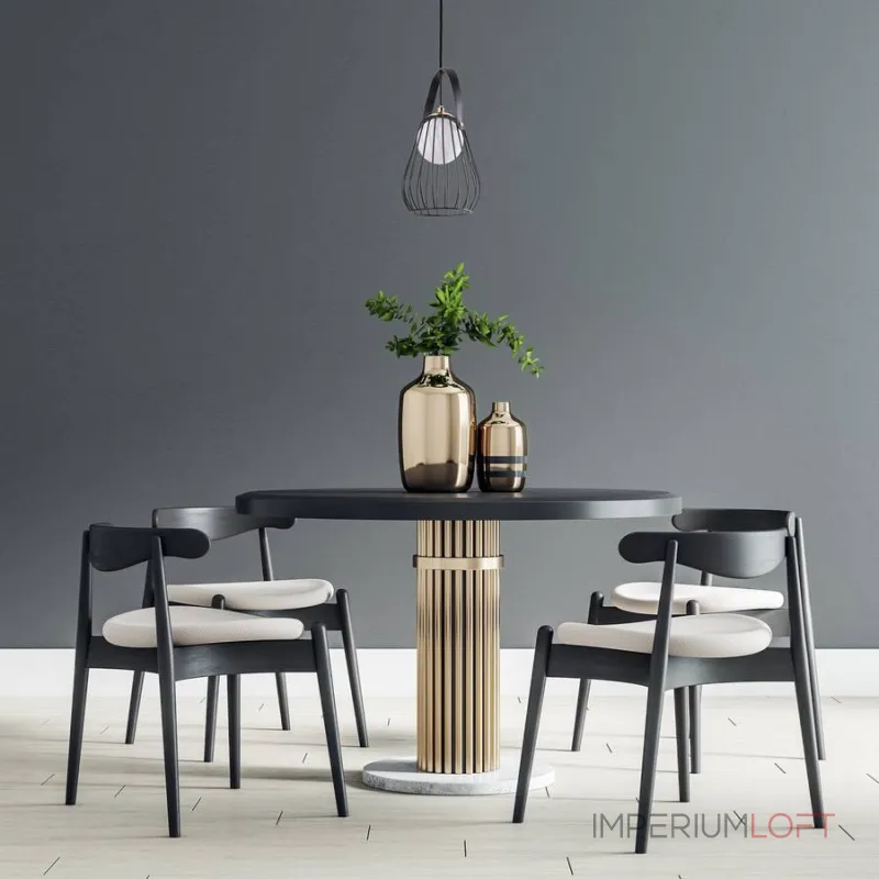 Подвесной светильник EKER Black c оригинальным плафоном от ImperiumLoft Подвесной светильник EKER Black c оригинальным плафоном от ImperiumLoft