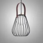 Подвесной светильник EKER Black c оригинальным плафоном от ImperiumLoft