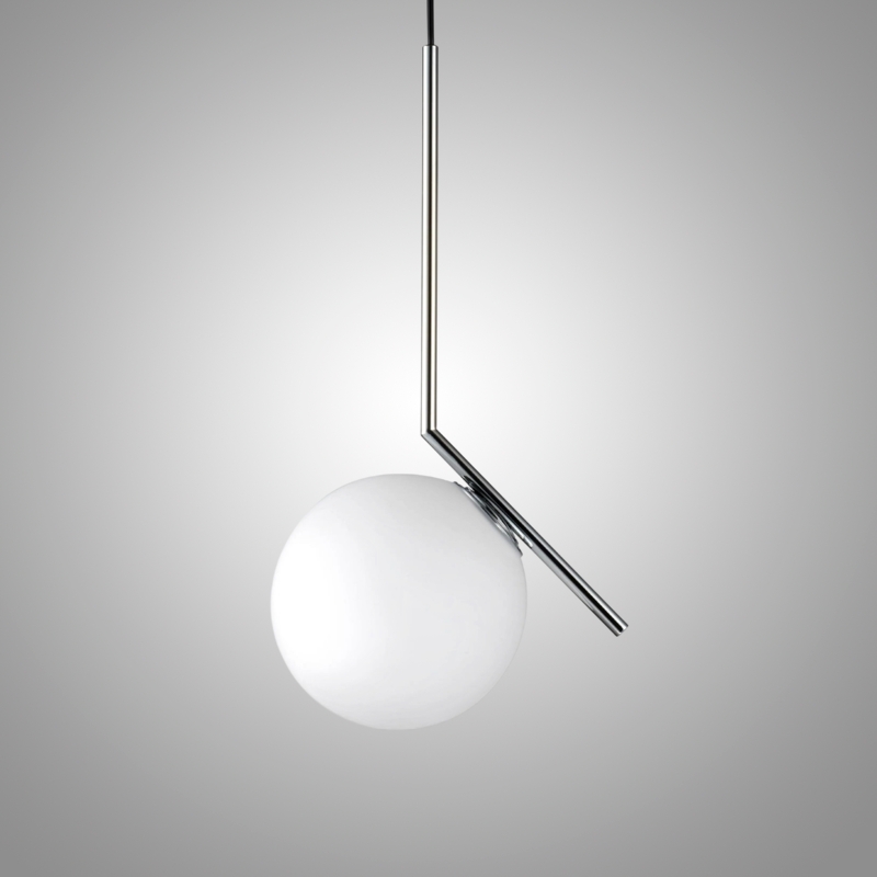 Подвесной светильник FlexIC Lights Family Michael Anastassiades D25 Chrome со стеклянным плафоном в форме шара от ImperiumLoft Подвесной светильник FlexIC Lights Family Michael Anastassiades D25 Chrome со стеклянным плафоном в форме шара от ImperiumLoft