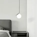 Подвесной светильник FlexIC Lights Family Michael Anastassiades D25 Chrome  со стеклянным плафоном в форме шара от ImperiumLoft