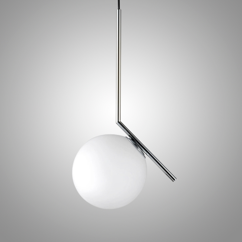 Подвесной светильник FlexIC Lights Family Michael Anastassiades D30 Chrome со стеклянным плафоном в форме шара от ImperiumLoft Подвесной светильник FlexIC Lights Family Michael Anastassiades D30 Chrome со стеклянным плафоном в форме шара от ImperiumLoft