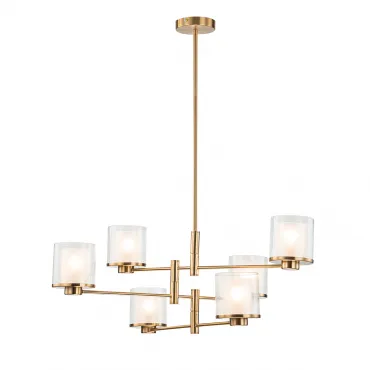 Люстра на штанге 13023/6R Brass Люстра на штанге 13023/6R Brass