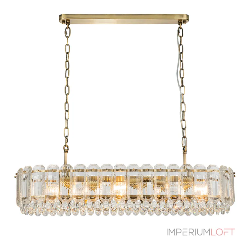 Подвесная люстра 12039/10PL Brass