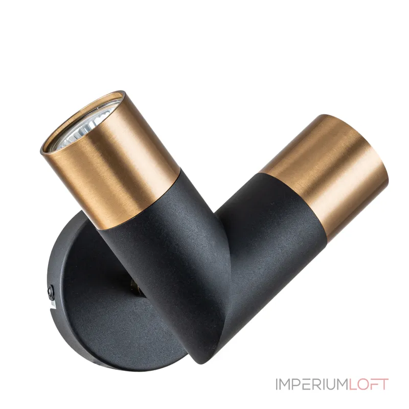 Настенный светильник 11036/2W Black от ImperiumLoft