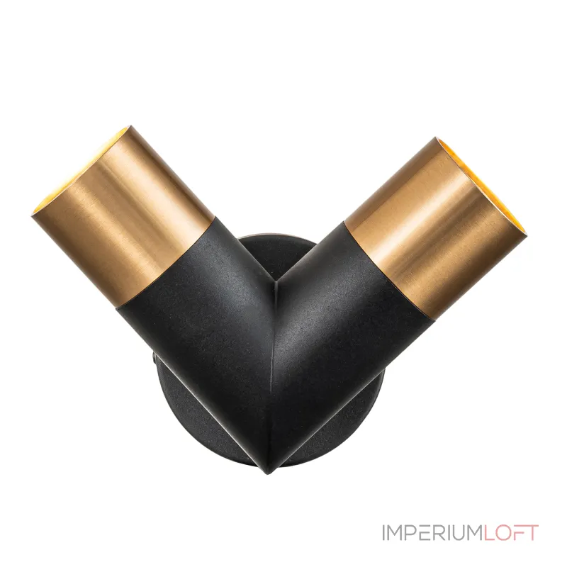 Настенный светильник 11036/2W Black от ImperiumLoft