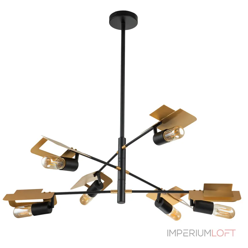 Люстра на штанге 10004/6R Black Люстра на штанге 10004/6R Black