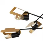 Люстра на штанге 10004/6R Black