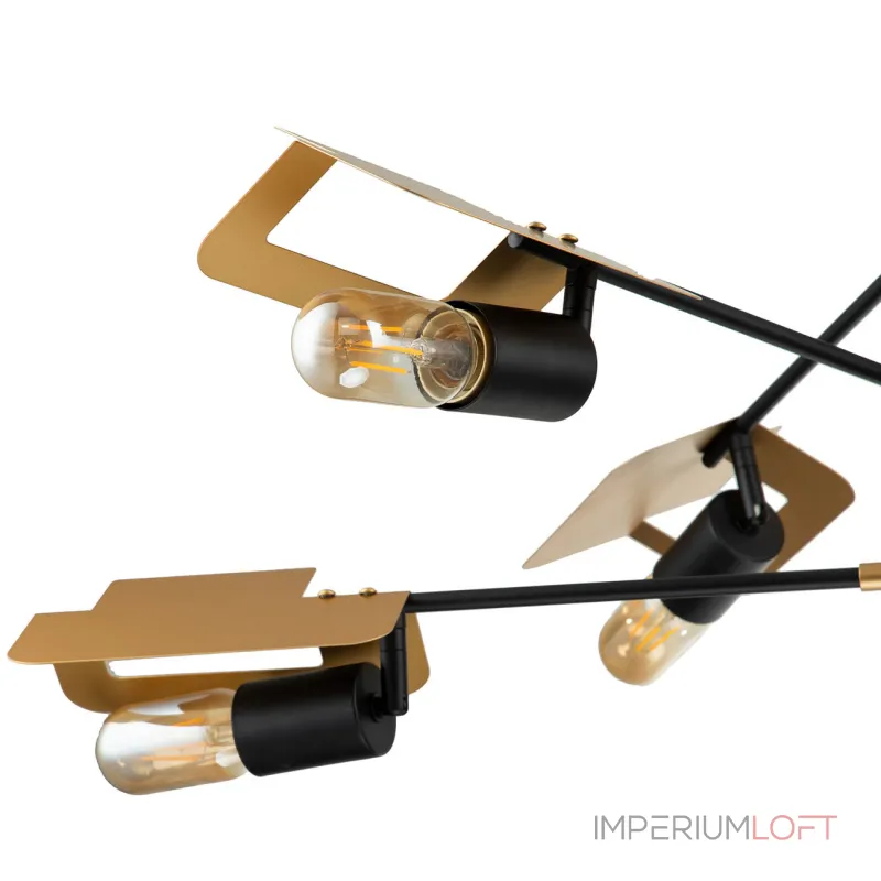 Люстра на штанге 10004/6R Black Люстра на штанге 10004/6R Black