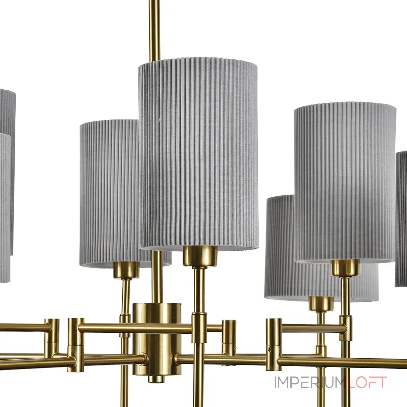 Люстра на штанге Indigo PLISSE V000537