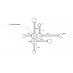 2206,19 Настенный светильник Фирс черный w64*6,5 h100 Led 24W (4000K)