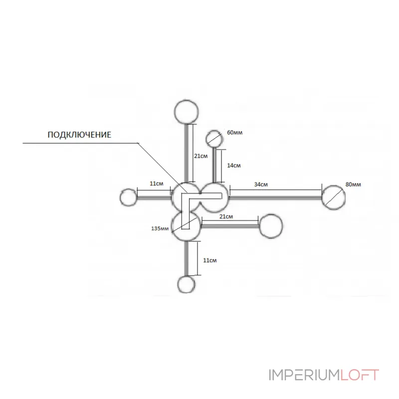 2206,19 Настенный светильник Фирс черный w64*6,5 h100 Led 24W (4000K)