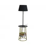 07198,19 Торшер Тера чёрный d60 h150 Е27 1*40W от ImperiumLoft