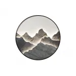 07830-80,19 Бра диммируемое Авентин черный d80 h4 Led 42W (3000K-6000K) с пультом ДУ