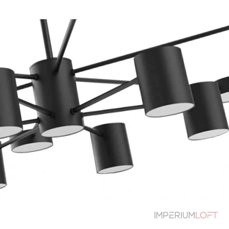 Люстра на штанге Kink Light Мекли 07649-13D,19 Люстра на штанге Kink Light Мекли 07649-13D,19