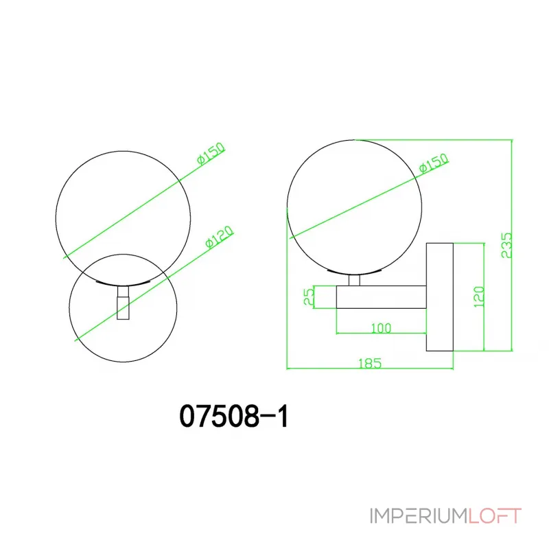 Бра Сида 07508-1,19