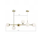 Подвесная люстра Kink Light Ирда 07622-6,20-01