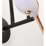 08446-2,33 Бра Арси черный/золото w28 h38 Led 2*10W (4000K) от ImperiumLoft