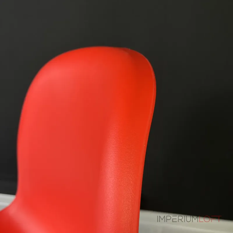 Стул Panton Red изогнутой формы от LaLume Стул Panton Red изогнутой формы от LaLume