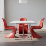 Стул Panton Red изогнутой формы от LaLume