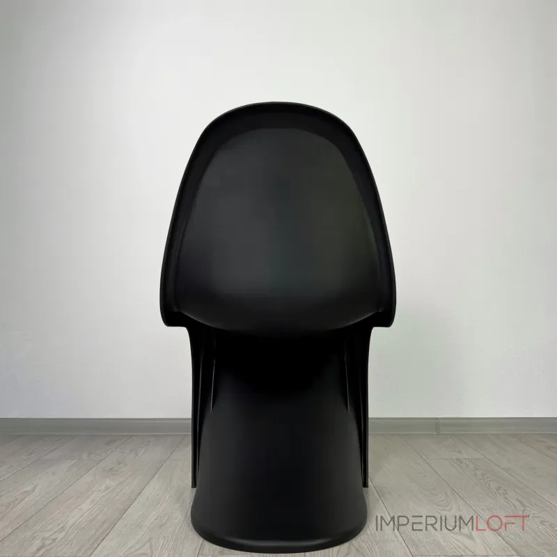 Стул Panton Black изогнутой формы от LaLume Стул Panton Black изогнутой формы от LaLume