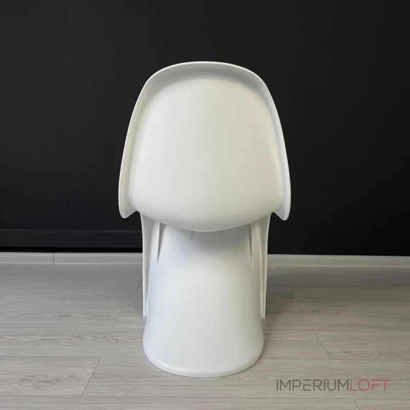 Стул Panton White изогнутой формы от LaLume Стул Panton White изогнутой формы от LaLume